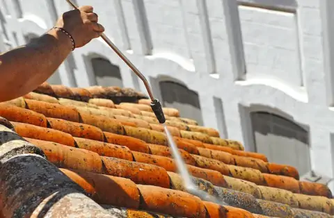 Nettoyage de toitures - Saint-Jean-Kerdaniel